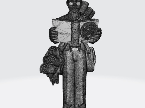 Howard Miniatures Ready to Print 3D प्रिंट मॉडल
