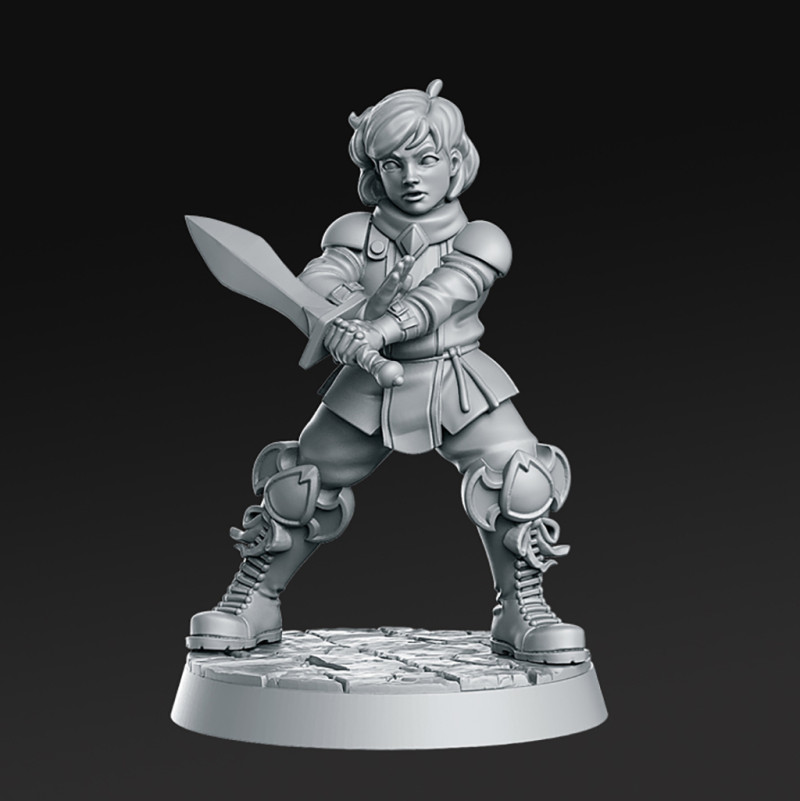 Adrian Miniatures Ready to Print Modelo de Impressão 3D .c4d .max .obj .3ds .fbx .stl .blend 