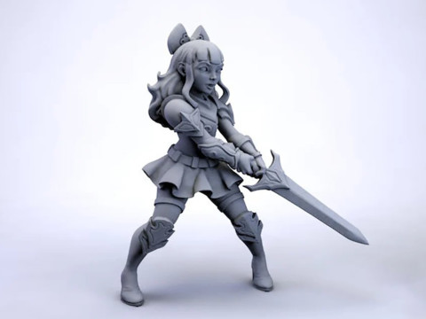 Anne Miniatures Ready to Print Model do druku 3D