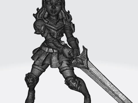 Anne Miniatures Ready to Print Model do druku 3D