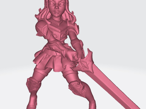 Anne Miniatures Ready to Print Model do druku 3D