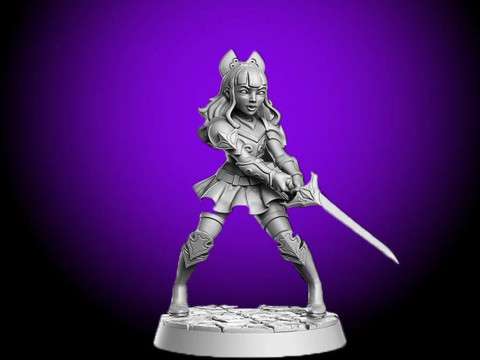 Anne Miniatures Ready to Print Model do druku 3D