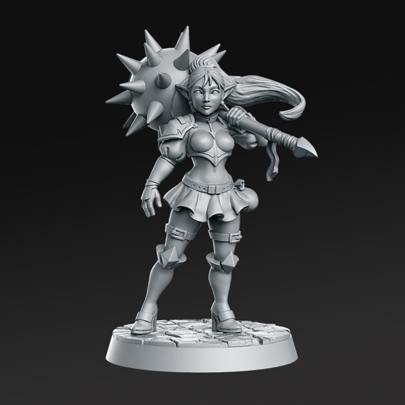 Xia Miniatures Ready to Print 3D Print Model .c4d .max .obj .3ds .fbx .stl .blend 