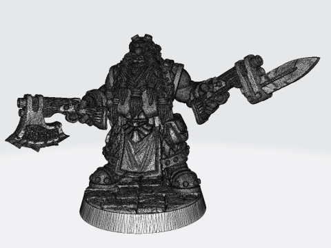 Grangir Thunderclap Miniatures Ready to Print 3D 打印模型