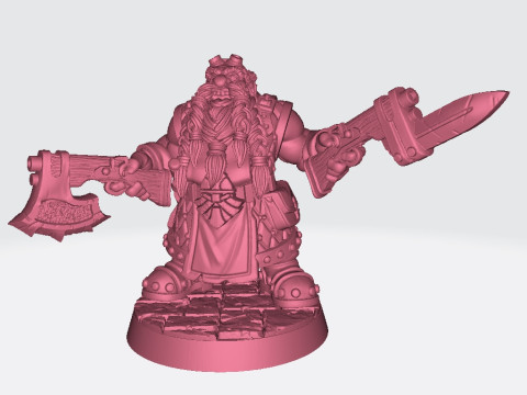 Grangir Thunderclap Miniatures Ready to Print 3D 打印模型