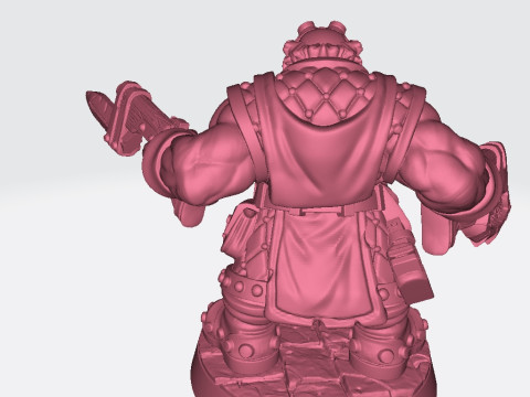 Grangir Thunderclap Miniatures Ready to Print 3D 打印模型