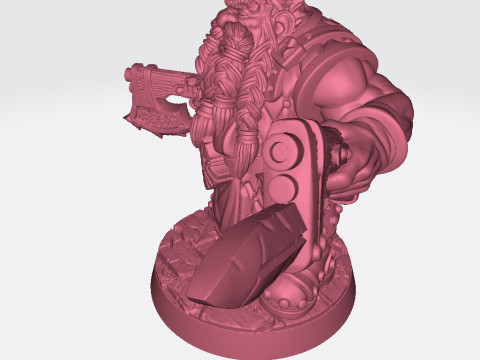 Grangir Thunderclap Miniatures Ready to Print 3D 打印模型