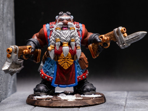 Grangir Thunderclap Miniatures Ready to Print 3D 打印模型