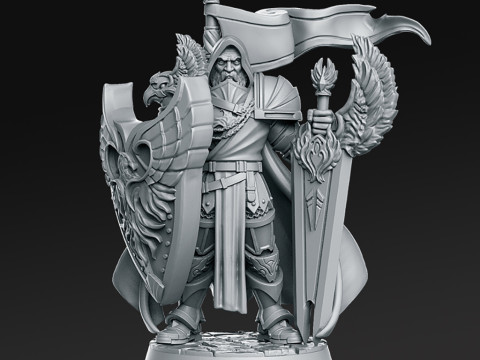 Grimvald Miniatures Ready to Print 3D Принт Модель