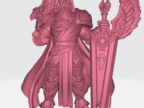 Grimvald Miniatures Ready to Print 3D प्रिंट मॉडल