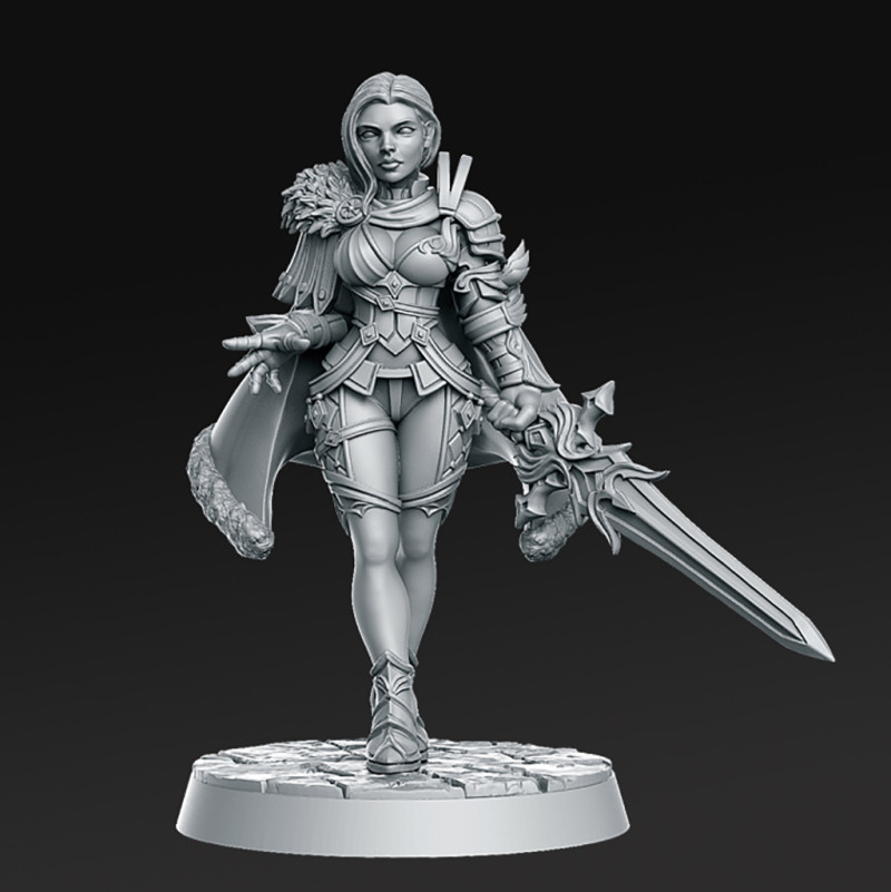 Leanne Miniatures Ready to Print 3D 프린트 모델 .c4d .max .obj .3ds .fbx .stl .blend 