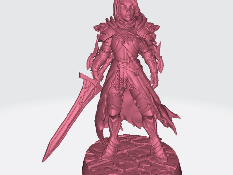 Lydia The Lioness Miniatures Ready to Print 3D Baskı Modeli
