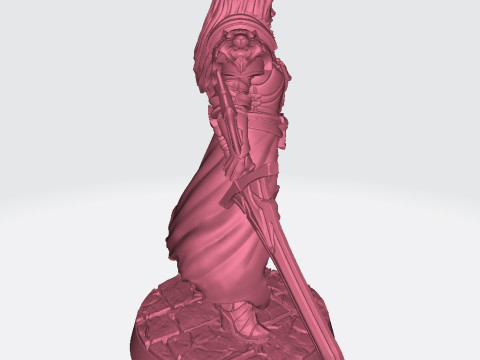 Lydia The Lioness Miniatures Ready to Print 3D Baskı Modeli