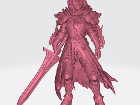Lydia The Lioness Miniatures Ready to Print 3D Baskı Modeli