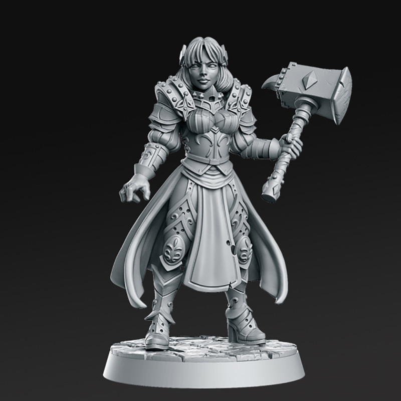 Maryka Miniatures Ready to Print 3D 프린트 모델 .c4d .max .obj .3ds .fbx .stl .blend