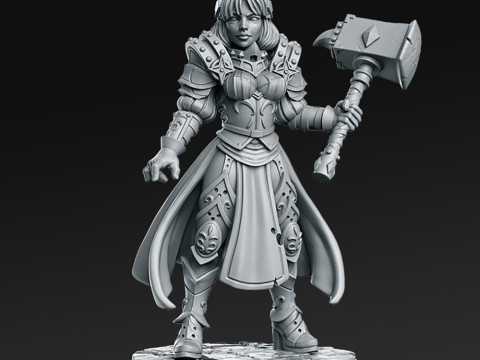 Maryka Miniatures Ready to Print 3D Print Model