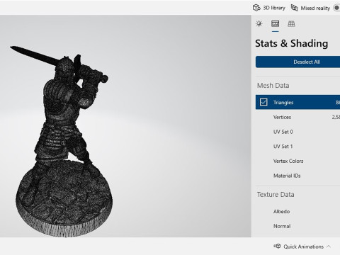 Rodrick El Cid Miniatures Ready to Print 3D 프린트 모델
