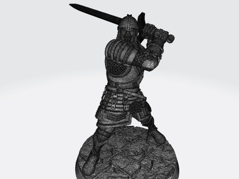 Rodrick El Cid Miniatures Ready to Print 3D 프린트 모델