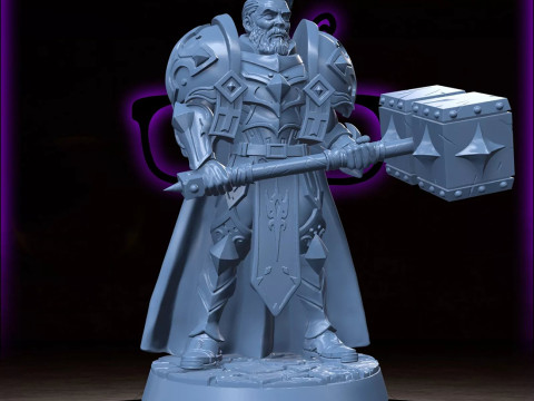 Sir Warrick Miniatures Ready to Print 3D Принт Модель