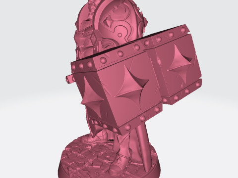 Sir Warrick Miniatures Ready to Print 3D Принт Модель