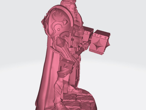 Sir Warrick Miniatures Ready to Print 3D Принт Модель
