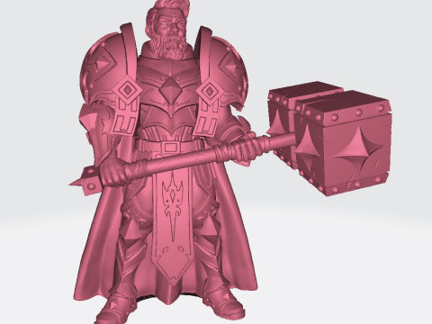 Sir Warrick Miniatures Ready to Print 3D Принт Модель