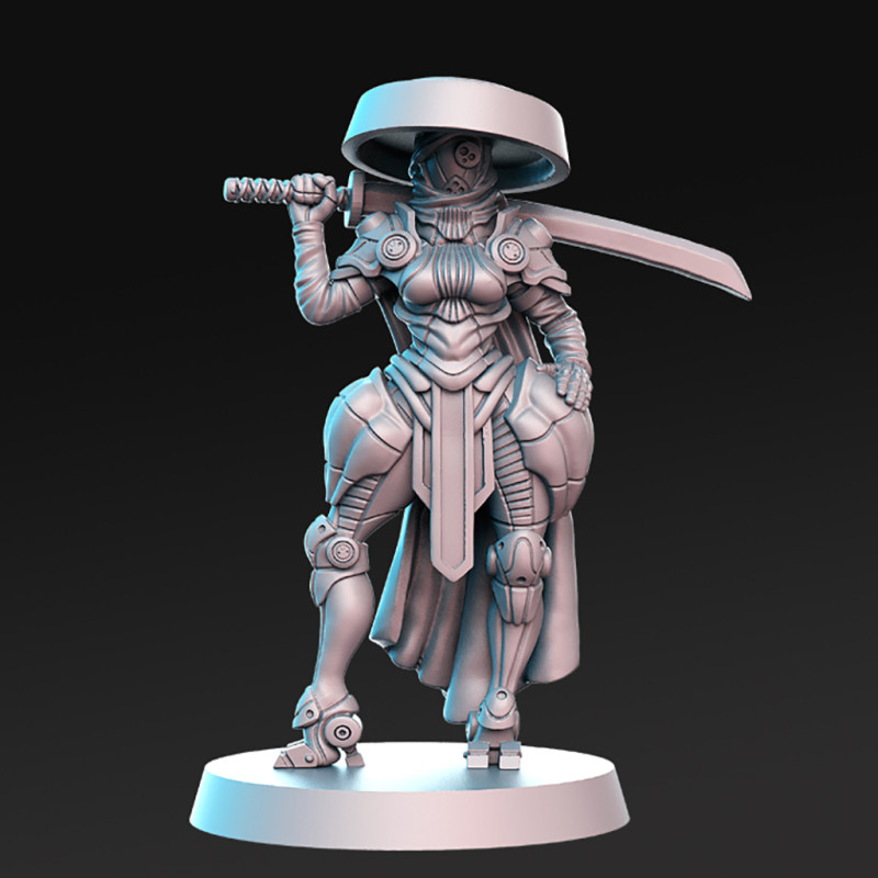 Kazumi Miniatures Ready to Print Modelo de Impressão 3D .c4d .max .obj .3ds .fbx .stl .blend