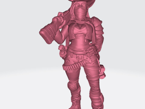 Sarah Miniatures Ready to Print 3D Print Model