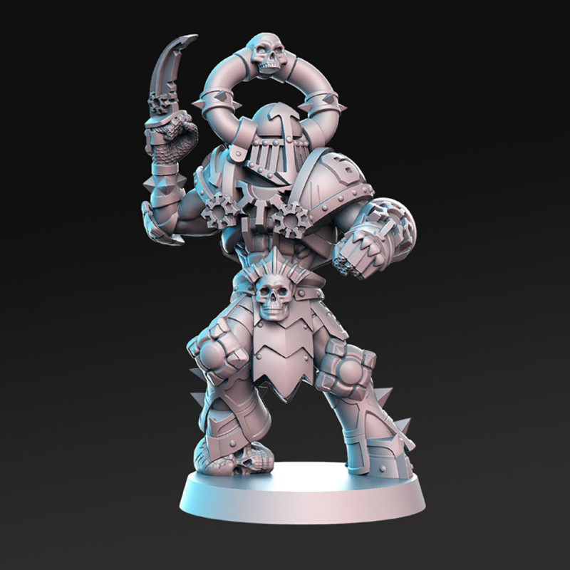 Tanatos Miniatures Ready to Print Modelo de Impressão 3D .c4d .max .obj .3ds .fbx .stl .blend 