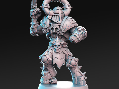 Tanatos Miniatures Ready to Print 3D Print Model