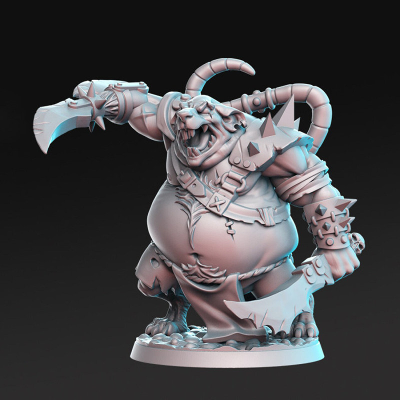 Dashnag Miniatures Ready to Print 3D-printmodel .c4d .max .obj .3ds .fbx .stl .blend 