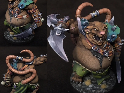Dashnag Miniatures Ready to Print 3D-printmodel