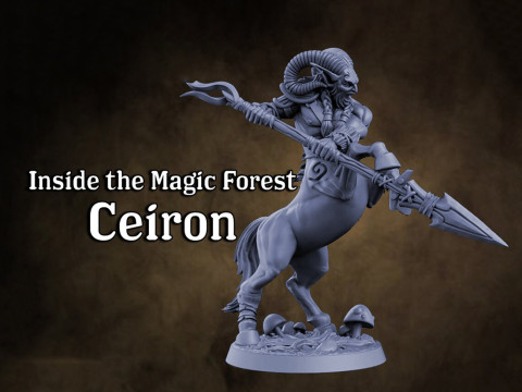 Ceiron Miniatures Ready to Print 3D Print Model