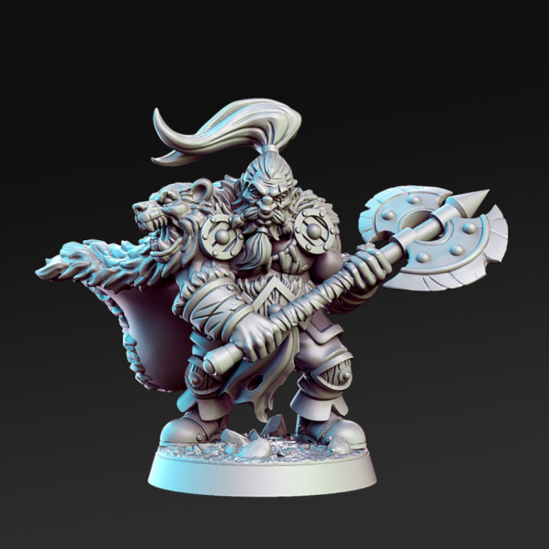 Ortwayn Miniatures Ready to Print Model Cetak 3D .c4d .max .obj .3ds .fbx .stl .blend 