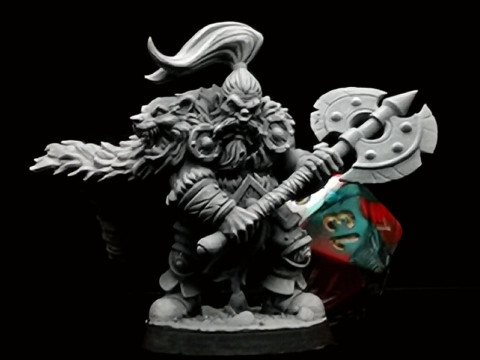 Ortwayn Miniatures Ready to Print Model Cetak 3D