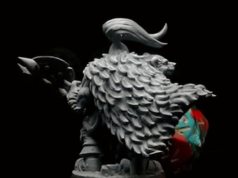Ortwayn Miniatures Ready to Print Model Cetak 3D