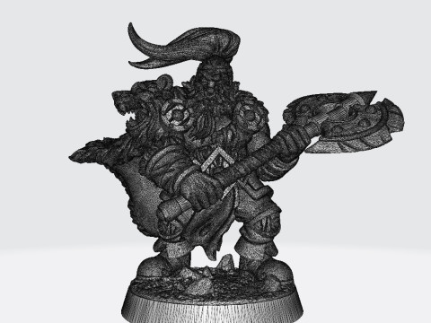 Ortwayn Miniatures Ready to Print Model Cetak 3D
