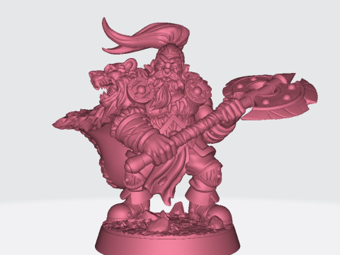 Ortwayn Miniatures Ready to Print Model Cetak 3D