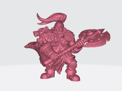 Ortwayn Miniatures Ready to Print Model Cetak 3D