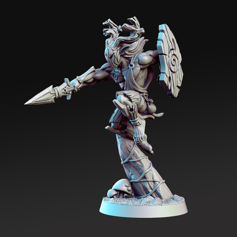 Quickspear Miniatures Ready to Print 3D Print Model .c4d .max .obj .3ds .fbx .stl .blend 