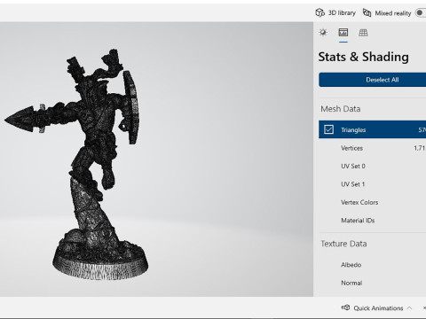 Quickspear Miniatures Ready to Print 3D Print Model