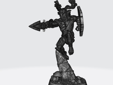 Quickspear Miniatures Ready to Print 3D Print Model