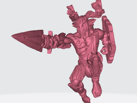 Quickspear Miniatures Ready to Print 3D Print Model
