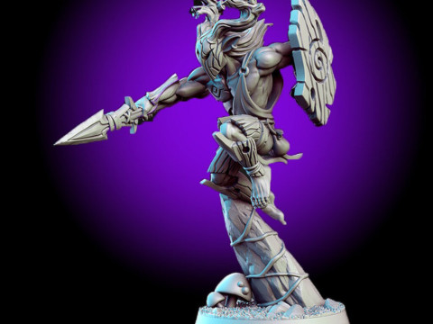 Quickspear Miniatures Ready to Print 3D Print Model