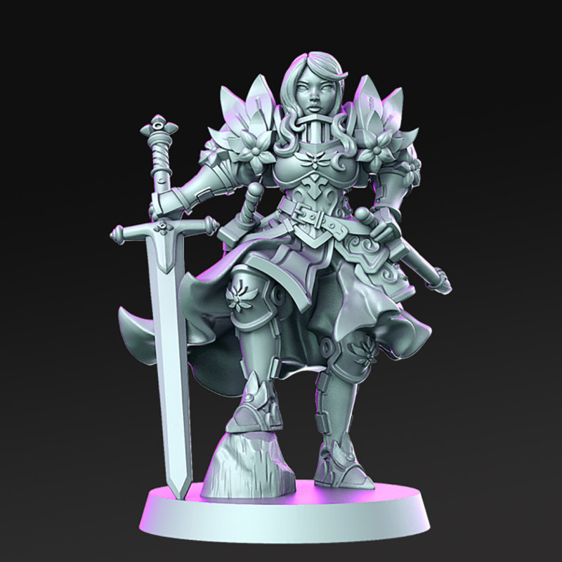 Angeline Miniatures Ready to Print Modelo de impresión 3D .c4d .max .obj .3ds .fbx .stl .blend 