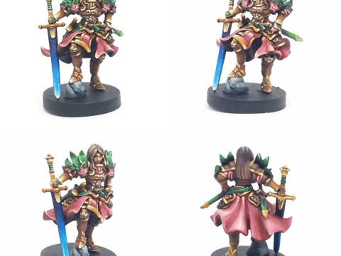 Angeline Miniatures Ready to Print Modelo de impresión 3D