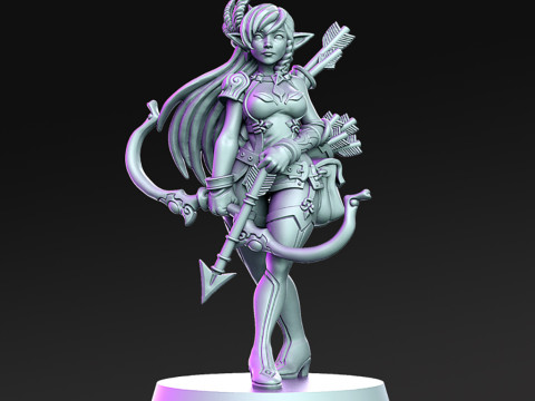 Elaina Miniatures Ready to Print 3D Принт Модель
