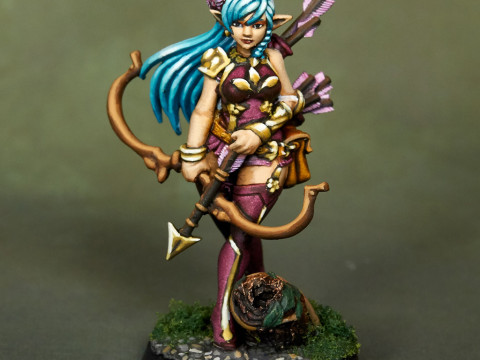 Elaina Miniatures Ready to Print 3D Принт Модель