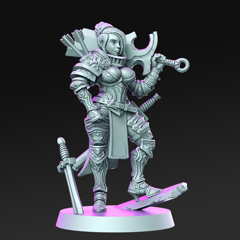 Rose Miniatures Ready to Print Model Cetak 3D .c4d .max .obj .3ds .fbx .stl .blend 