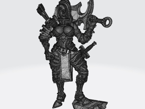 Rose Miniatures Ready to Print Model Cetak 3D